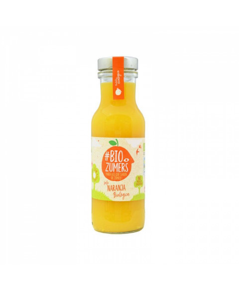 botella zumo naranja ecologico biozummers formato cristal